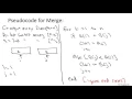 1 6 Merge Sort Pseudocode 13 min