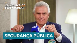 Ronaldo Caiado propõe integração de dados com IA para reforçar segurança pública