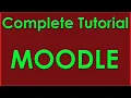 How to create a Moodle Course I Complete Moodle Tutorial I Dr Vishwanath Bite