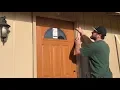 Installing a New Fiberglass Prehung Front Door