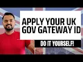 How to Create Govt Gateway Id National Insurance Number in UK UK Account Step by Step Process