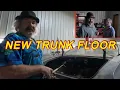 Chevelle Body Comes Off Fitting a New Trunk Floor