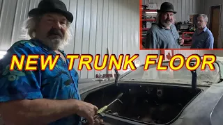 Chevelle Body Comes Off Fitting a New Trunk Floor