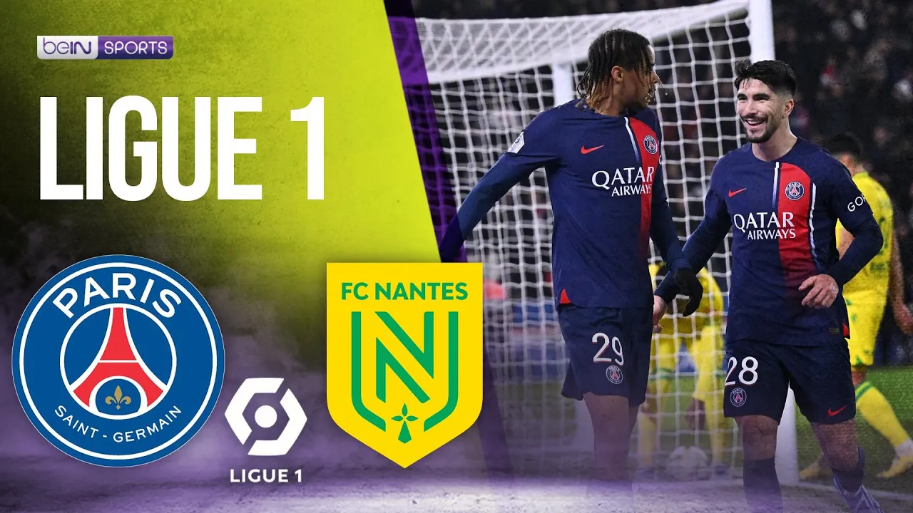 PSG vs. Nantes | LIGUE 1 HIGHLIGHTS | 12/09/2023 | beIN ...
