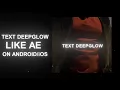 AE Like Text Glow Mobile Editing Tutorial with Node and Alight Motion
