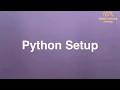 7 Python Setup Online Training Download app from below link