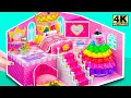 Craft Recycle Cardboard Into Gorgeous Princess House - Anyone Can Do It DIY Miniature House
