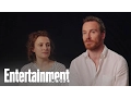 Trespass Against Us Michael Fassbender Lyndsey Marshal On Their Roles Entertainment Weekly