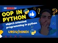 object oriented programming in python OOP concepts in python