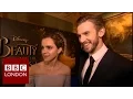 Emma Watson Dan Stevens Beauty and the Beast interview - BBC London News