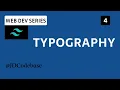 Tailwind CSS Typography Colors Media - HTML Tutorial for Beginners Web Dev Series JDCodebase