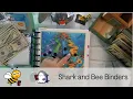 Saving money in my Shark Bee Binders Cash Stuffing 1 2 Binder