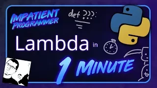 Python Lambda in 1 Minute