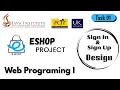 E-Commerce Web Application Task 01 Java Institute 1st Yeat E-Shop