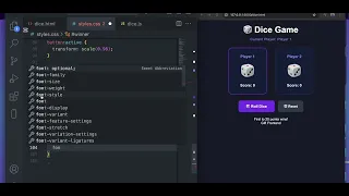 Build a Dice roller program with JavaScript
