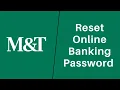 How to Reset your Passcode of M T Online mtb com au Login
