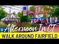 Walk around downtown Fairfield CT