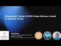 Metamorphic Testing of MNE-Python Software Graded by Mutation Testing-Kunga Tsering