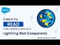 Multiple Ways to Read HTML Controls value with JavaScript LWC
