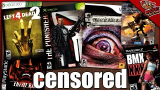 games censored by ESRB ratings