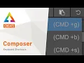 Singular s Composer - Keyboard Shortcuts