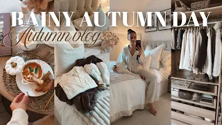 RAINY COSY AUTUMN VLOG | Homemade soup, cosy evening haul, autumn fashion staples 🍂