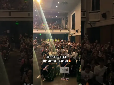 UT is FIRED UP for James Talarico
