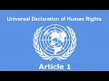 Download Lagu Article 1 of the Universal Declaration of Human Rights