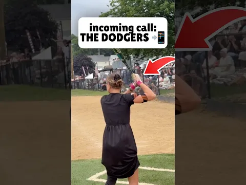 dodgers called her 😂