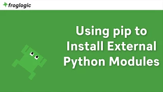 Using pip to Install External Python Modules Tutorial Squish GUI Tester