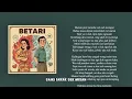 BETARI(benci tapi rindu) mata panda karaoke version 