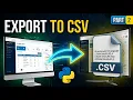 Add CSV Export to Your Dash Table with 2 Lines of Code Python Dash Tutorial