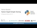 Florian Bruhin - Pytest Rapid Simple Testing