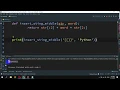 How to Insert a string in the middle of a string in Python