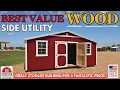 Derksen s Best Value Wood Side Utility