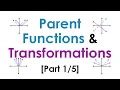 Parent Functions and Transformations Part