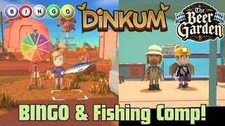 Dinkum BINGO Challenge Fishing Comp LIVE -