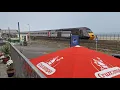 43357 43303 passes Dawlish the marine tavern pub with a great 5 tone on 1E73 from Plymouth to leeds
