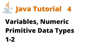 Java Tutorial 4 - Variables Remastered