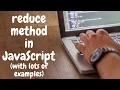 reduce method in JavaScript everything you need to know