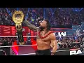 Download Lagu WWE 22 August 2025 Roman Reigns Wins World Heavyweight Championship Seth Rollins Full Match WWE Raw