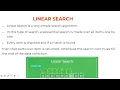 1 2 Introduction to Searching Algorithms PART-1 LINEAR SEARCH