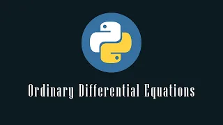How to solve ordinary differential equations using Python