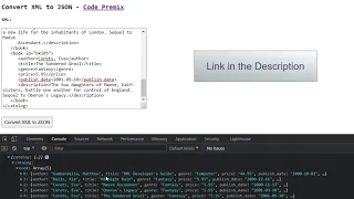 How to convert XML to JSON in JavaScript Output