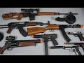 Lagu AK47 And PPSh-41Airsoft Toy Gun Sniper Rifle SVD Nerf Gun Shot Gun - Realistic Toy Guns Collection