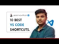 10 VS Code Shortcuts Every Programmer Should Know Boost Coding Speed Alam Vox Md Sarfaraz Alam