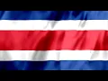 Costa Rica Flag Waving Flag of Costa Rica Bandera de Costa Rica Ondeando Nacional de Costa Rica