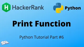 Python tutorial Print Function - HackerRank solution