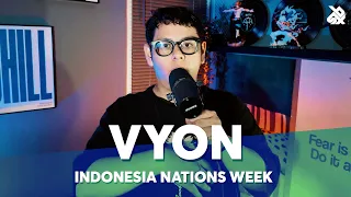 Vyon | 🇮🇩 The Indonesia Nations Week (1/7) | Vol. 01