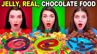 ASMR Jelly, Real Gummy, Chocolate Food Best Compilation Challenge
